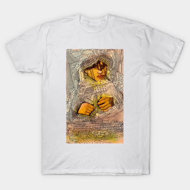 Winter boy T-Shirt by Artist Pavel Kuragin